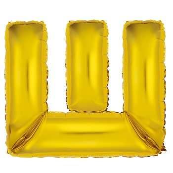 К БУКВА Ш 14" Gold