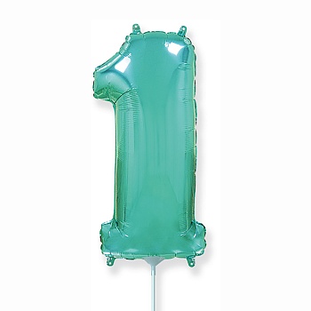 Ф ЦИФРА 1 16" Turquoise