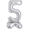 К ЦИФРА 5 50" Silver на подставке
