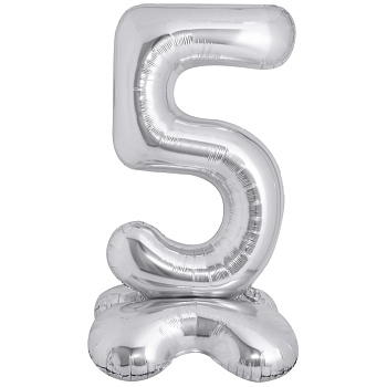 К ЦИФРА 5 50" Silver на подставке