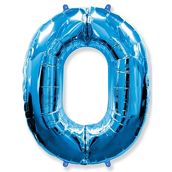 Ф ЦИФРА 0 40" Blue