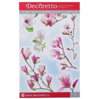 Наклейки Decoretto Магнолия 25х35см/СМ