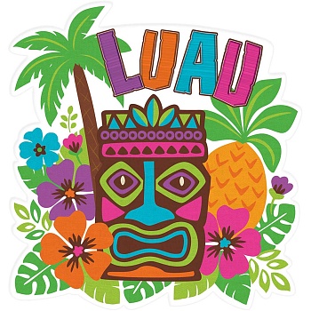 Баннер LUAU Гаваи Тотем 38см/A