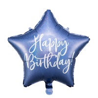 ПД 18" HB Звезда гологр Navy Blue