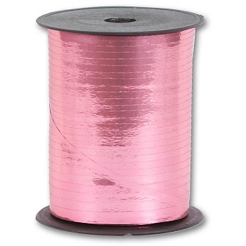 Лента металлизир 5ммХ250м розовая #2