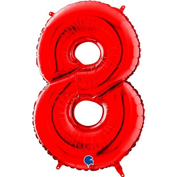 Г ЦИФРА 8 40" Red