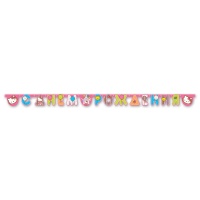 Гирлянда-буквы  С ДР Hello Kitty 220см/A