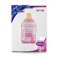 Г ФИГУРА IT'S A GIRL Бутылка розовая