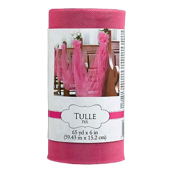 Лента д/декора тюль Brt Pink 15смх60м/A