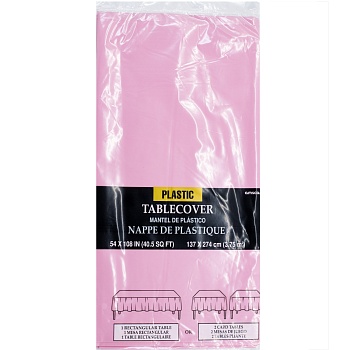Скатерть п/э Pink 1,4х2,75м/А
