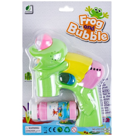 Игрушка с мыльными пузыр Лягушка светящG