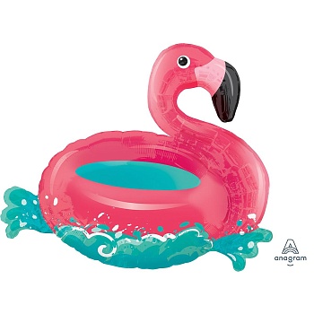 А ФИГУРА/P35 Фламинго на воде