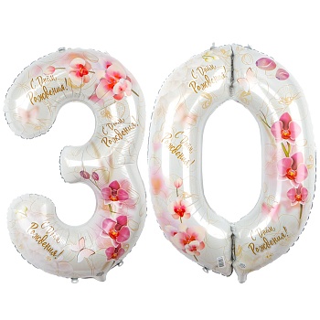 К ЦИФРА 30  40" Орхидеи