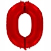Ф ЦИФРА 0 40" Red