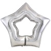Ф Б/РИС 32" ЗВЕЗДА Silver полая
