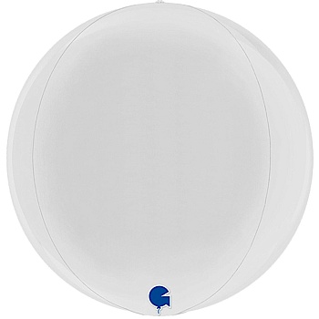Г 3D СФЕРА Б/РИС 15" Пастель White