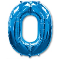 А ЦИФРА 0 Blue