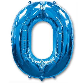 А ЦИФРА 0 Blue