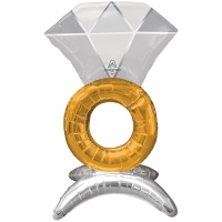 А ФИГУРА/A75 AIR Кольцо с бриллиантом