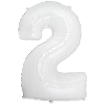 Ф ЦИФРА 2 40" White
