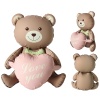 К ФИГУРА AIR Мишка с розовым сердцем ILY