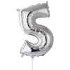 Ф ЦИФРА 5 16" Silver