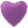 Р Б/РИС СЕРДЦЕ 18" Металлик Purple