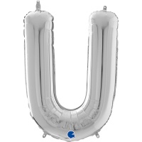 Г БУКВА U 26" Silver