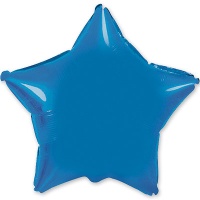 Ф Б/РИС 9" ЗВЕЗДА Металлик Blue(FM)
