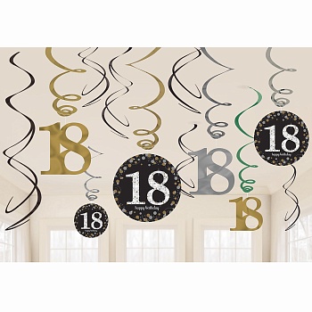 Спираль HB 18 Sparkling 46-60см 12шт/A