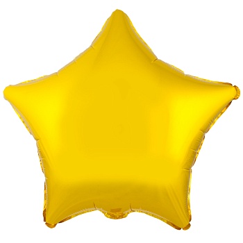К Б/РИС ЗВЕЗДА 18" Металлик Gold