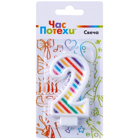 Свеча -цифра 