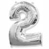 Ф ЦИФРА 2 32" Silver