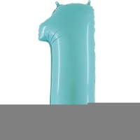 Г ЦИФРА 1 40" Пастель Blue