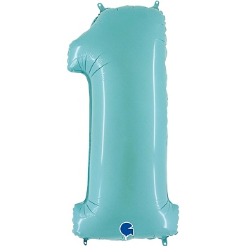 Г ЦИФРА 1 40" Пастель Blue