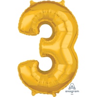А ЦИФРА 3 26" Gold