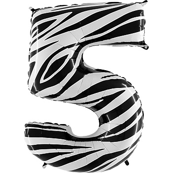 Г ЦИФРА 5 40" Zebra