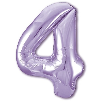 Р ЦИФРА 4 40" Пастель Lavender