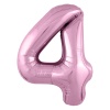 Р ЦИФРА 4 40" Металлик Flamingo