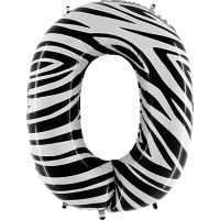 Г ЦИФРА 0 40" Zebra