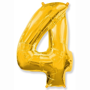 Ф ЦИФРА 4 32" Gold