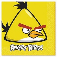 Салфетка Angry Birds 33см 16шт/А