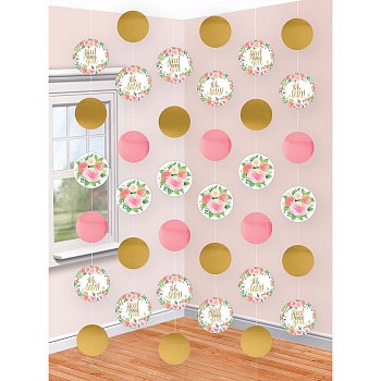 Гирлянда вертик Floral Baby 2,1м 6шт/A