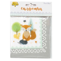 Салфетка Лесные Друзья 25см 12шт/G