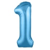 Р ЦИФРА 1 40" Металлик Cool Blue