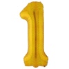 К ЦИФРА 1 40" Gold блеск