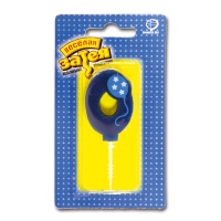 Свеча -цифра "0" Шарик 4,5см/V