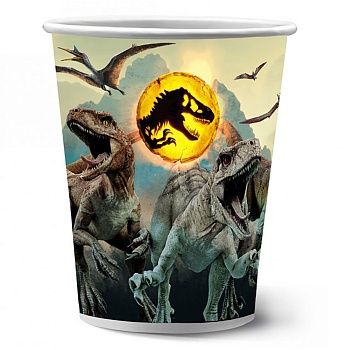 Набор стаканов Jurassic World 250мл 6шт