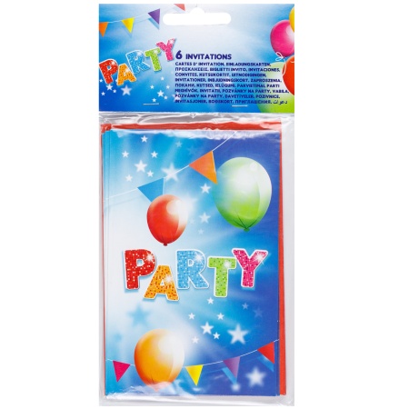 Приглашение Fabulous Party 6шт/P