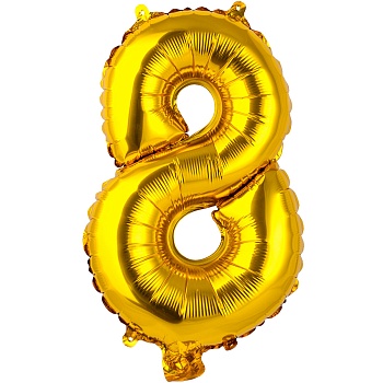 К ЦИФРА 8 14" Gold